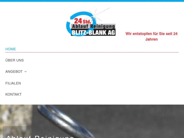 blitzblank-ablaufreinigung.ch