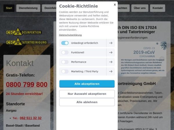 csc-tatortreinigung.ch