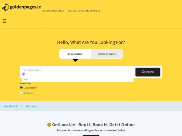 goldenpages.ie