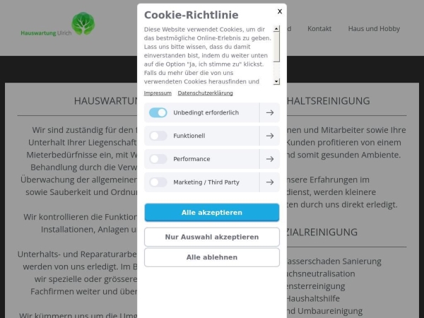 hauswartungulrich.ch