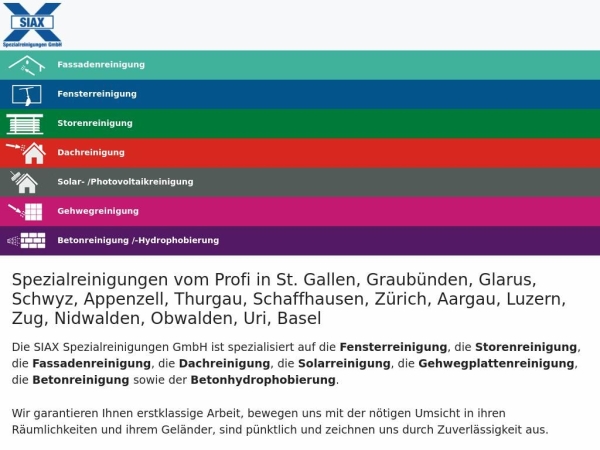 siax-spezialreinigungen.ch